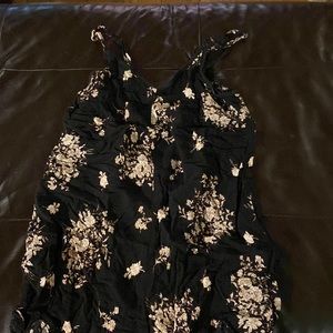 Wet seal floral romper size M